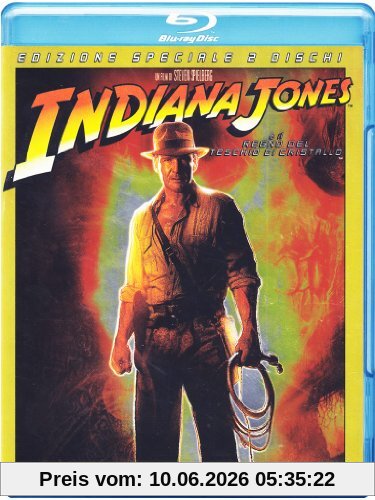 Indiana Jones e il regno del teschio di cristallo (edizione speciale) [Blu-ray] [IT Import]