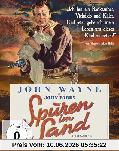 Spuren im Sand (John Wayne) (Mediabook) [Blu-ray]