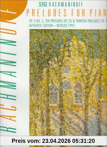 Preludes for Piano: Klavier. (Russian Piano Classics (Authentic Edition))