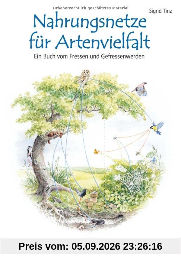 Nahrungsnetze für Artenvielfalt: Ein Buch vom Fressen und Gefressenwerden