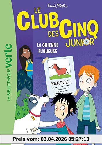 Le club des Cinq junior. Vol. 12. La chienne fugueuse
