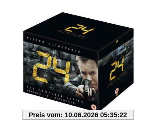 24 - The Complete Season 1-8 + Redemption [50 DVDs] [UK Import]