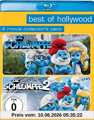 Die Schlümpfe/Die Schlümpfe 2 - Best of Hollywood/2 Movie Collector's Pack [Blu-ray]