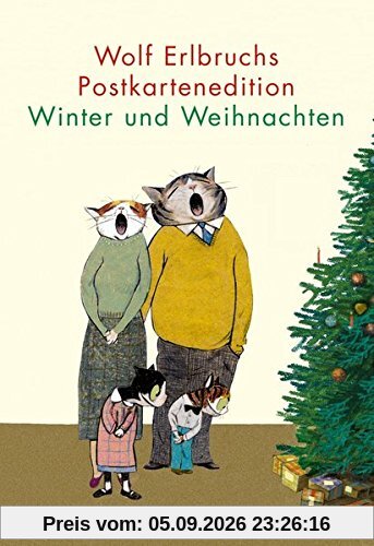 Wolf Erlbruchs Postkartenedition Winter und Weihnachten