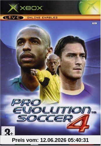 Pro Evolution Soccer 4 XBOX (fr)