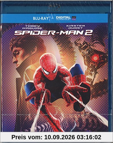 Spider-Man 2 (Blu-ray + UltraViolet Digital Copy) [Blu-ray] by Tobey Maguire [Blu-ray]
