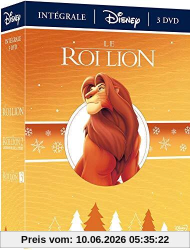 Coffret le roi lion 3 films : le roi lion ; l'honneur de la tribu ; hakuna matata [FR Import]