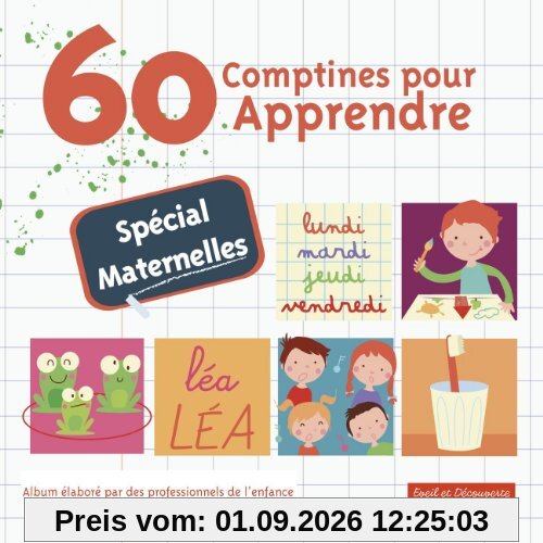 60 Comtines pour Apprendre:Mat
