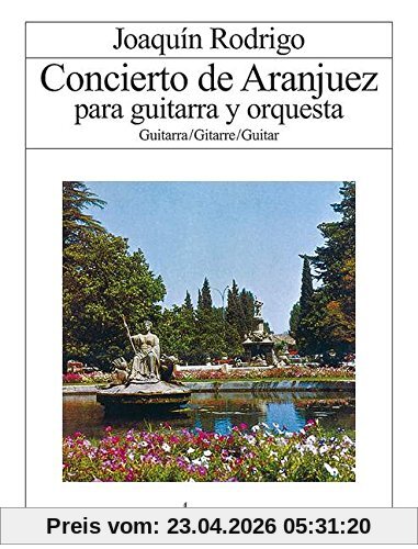 Concierto de Aranjuez: Gitarre und Orchester. Solostimme.