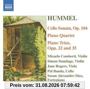 Cellosonate/Klavierquartett