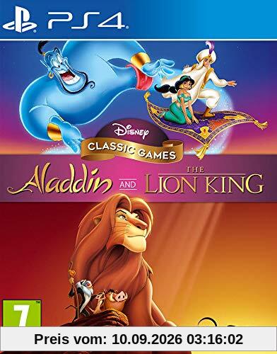 Disney Aladdin Classic Games und The Lion King PS4-Spiel