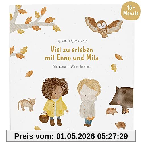 Wörter-Bilderbuch Viel zu erleben mit Enno und Mila
