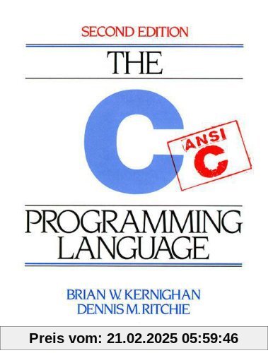 The C Programming Language. (Prentice Hall Software)