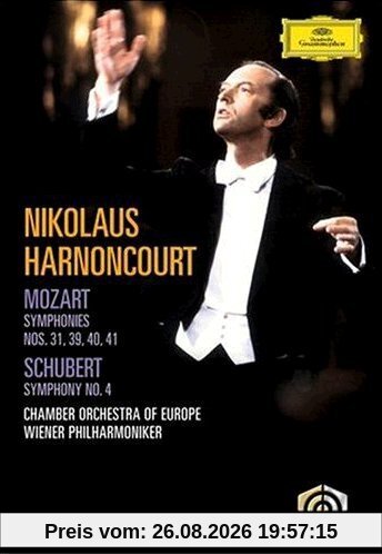 Mozart, Wolfgang Amadeus/ Franz Schubert - Symphonie Nr. 31, 39, 40, 41/ Sinfonie Nr. 4 (N [2 DVDs]