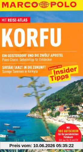 Korfu: Reisen mit Insider-Tipps - Mit Reiseatlas