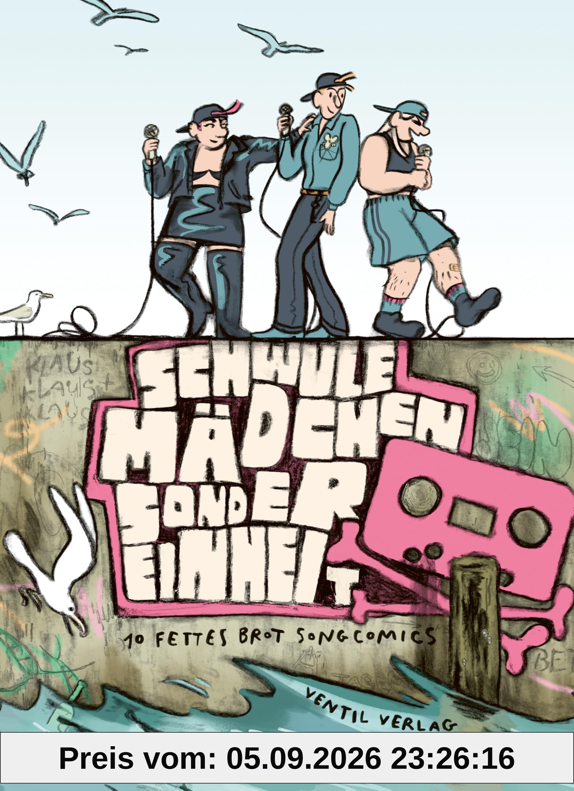 Schwule Mädchen Sondereinheit – 10 Fettes Brot Songcomics