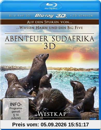 Abenteuer Südafrika 3D - Westkap [3D Blu-ray]