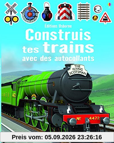 Construis tes trains avec des autocollants