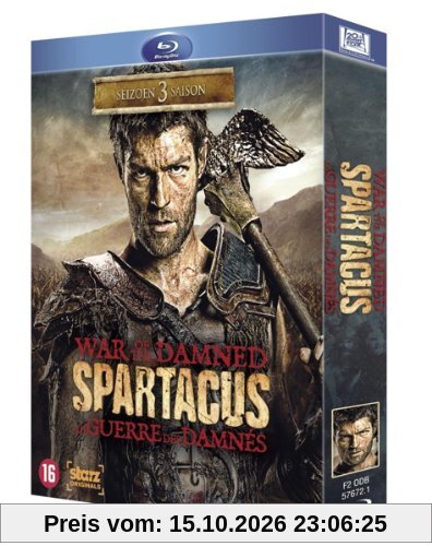Spartacus War of the Damned - Die komplette Staffel 3 [BLU-RAY] (EU-Import mit Deutschem Ton)