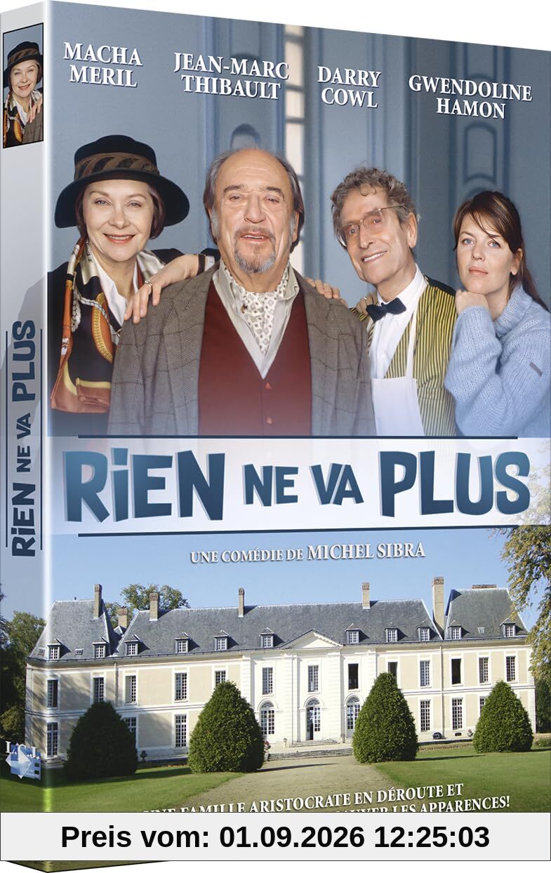 Rien ne va plus DVD