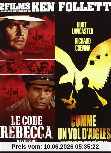 Coffret ken follett : comme un vol d'aigles ; le code rebecca [FR Import]
