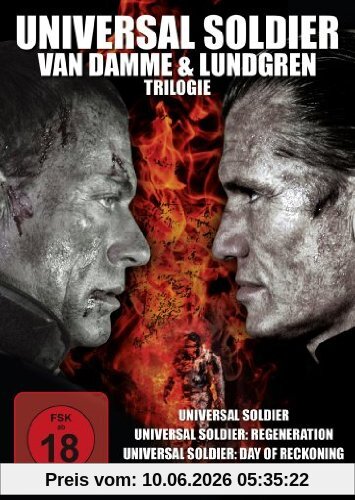 Universal Soldier - Van Damme und Lundgren Trilogie [3 DVDs]