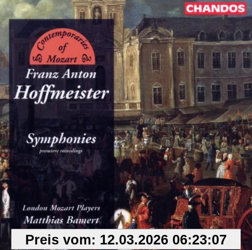 Juritz Hoffmeister, Sinfonien