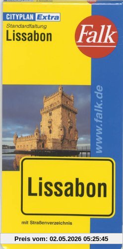 Falk Cityplan Extra Standardfaltung International Lissabon mit Straßenverzeichnis
