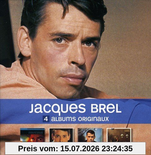 Jacques Brel 4 Cd Originaux