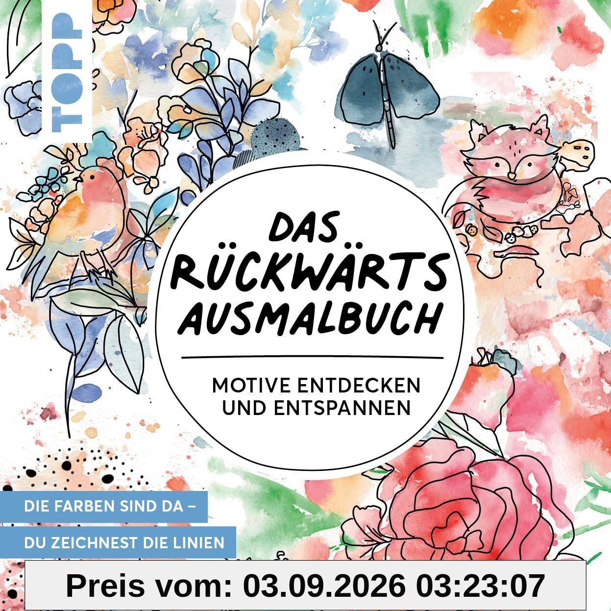 Das Rückwärts-Ausmalbuch