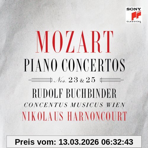 Rudolf Buchbinder Wolfgang Amadeus Mozart, Klavierkonzerte Nr. 23 & 25