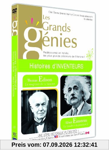 Les Grands Génies : Histoires d'inventeurs : Edison - Einstein