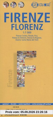 Florenz / Firenze / Florence (Borch Map)