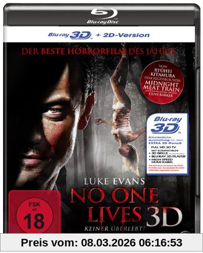 Ryuhei Kitamura No One Lives - Keiner überlebt! [3D Blu-ray + 2D Version]