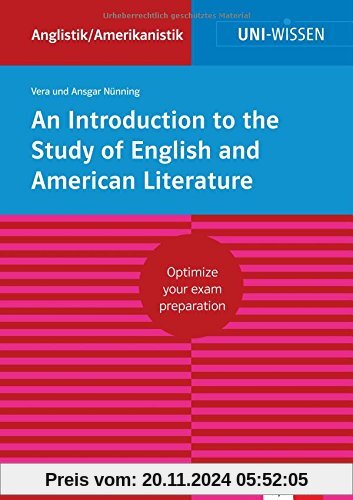 An Introduction to the Study of English and American Literature