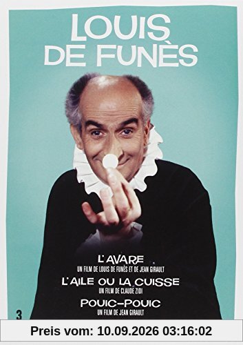 Coffret louis de funès : l'aile ou la cuisse ; l'avare ; pouic-pouic [FR Import]