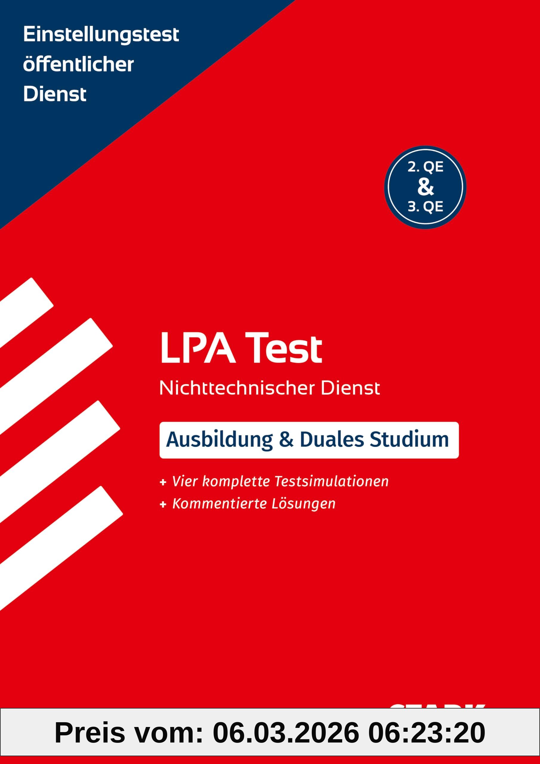 Kammer, Marion von der Stark Lpa Test - Einstellungstest öffentlicher Dienst