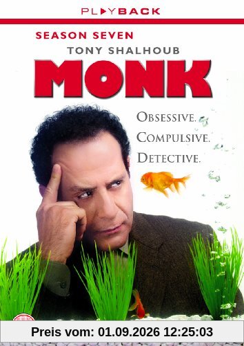 Monk - Season 7 [4 DVDs] [UK Import]