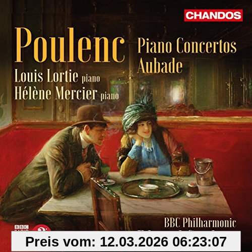 Louis Lortie Poulenc, Klavierkonzert S 146 / Konzert Für 2 Klaviere S 61 /+