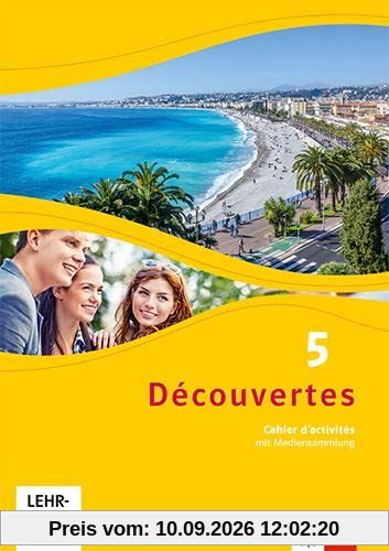 Découvertes 5. Ausgabe Bayern: Cahier d'activités mit Mediensammlung 5. Lernjahr (Découvertes. Ausgabe für Bayern ab 2017)