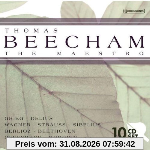 Thomas Beecham - The Maestro-10 CD Wallet Box