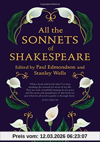 William Shakespeare All The Sonnets Of Shakespeare