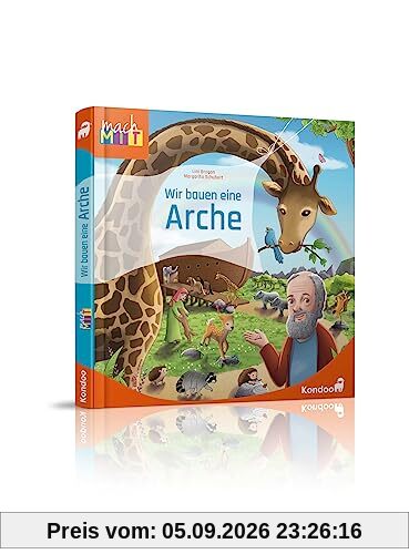 Interaktives Pappebuch: Mach mit! Wir bauen eine Arche