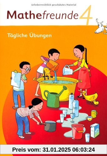 Mathefreunde - Nord/Süd: 4. Schuljahr - Tägliche Übungen: Arbeitsheft