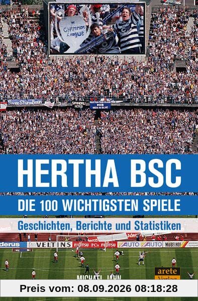 Hertha BSC - die 100 wichtigsten Spiele: Geschichten, Berichte und Statistiken