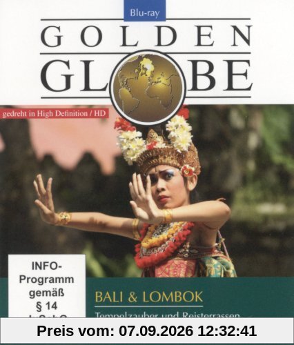 Bali & Lombok (Reihe: Golden Globe) 1 Blu-ray / Länge: ca. 93 Min.