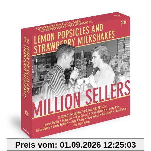 Lemon Popsicles and Strawberry Milkshake