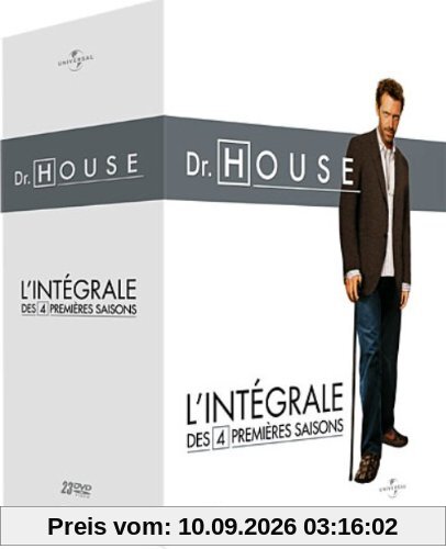 Dr House: L'intégrale de la saison 1 à 4 - Coffret 23 DVD [Import belge]