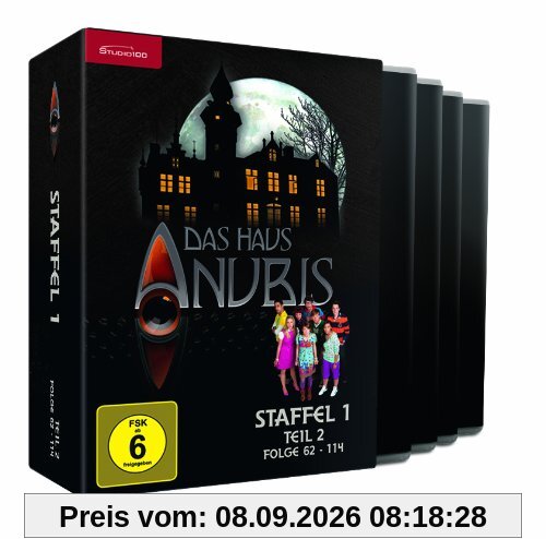 Das Haus Anubis - Staffel 1, Teil 2 (Folge 62-114) [4 DVDs]
