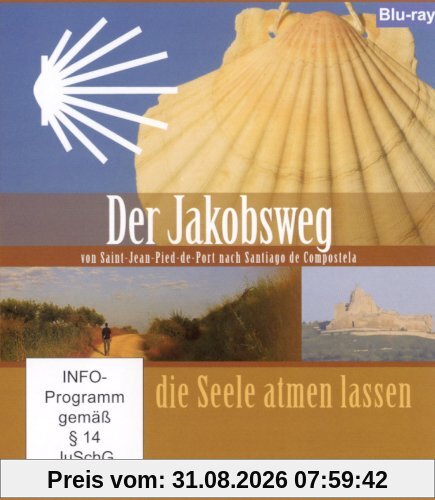 Der Jakobsweg - von Saint-Jean-Pied-de-Port nach Santiago de Compstela [Blu-ray]